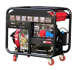 مجموعة مولدات ديزل محمولة بدء كهربائي للاستخدام المنزلي