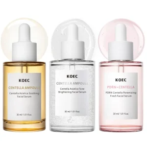 Calming Serum Green Tea Serum Moisturizing Sensitive UV Irritated Skin Daily Korean Skin Care Centella Asiatica Tone Brightening Anti-Aging Facial Serum