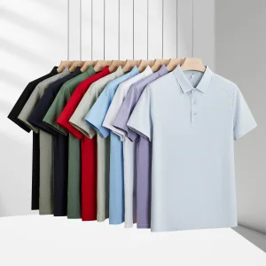 Minimalist Mens Polo Shirt