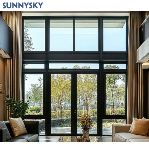 Sunnysky Waterproof Aluminum Large Windows