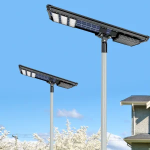 Hot Sale Outdoor Solar Powered Street Light Lamp High Power Waterproof All in One Solar Led Street Light
