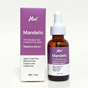 Private Label Mandelic Acid Serum AHA BHA Gentle Skin Exfoliator Facial Serum for Face, Exfoliant Peels, Unclogs Enlarged Pores
