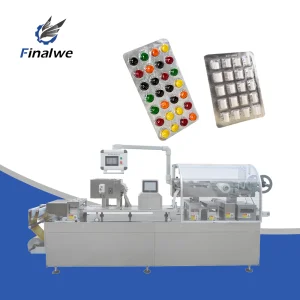 Finalwe Cheap Full Automatic High Speed Flat Chewing Gum Blister Packing Machine