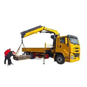 Japanese Brand 4X2 Crane Truck Xugong 10t Crane Truck Crane Arm for Sale