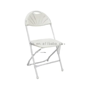 Strong Cheap Restaurant Plastic Chairs Modern Design PP Plastic Folding Silla Stackable Dining Chair for Sale Soild Materials