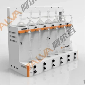 Lab Instrument DN6: User-Friendly Distillation Apparatus with Display Screen for Accurate Chemical Analysis