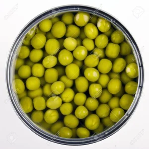 Verduras enlatadas de China Guisantes verdes enlatados de alta calidad 400g
