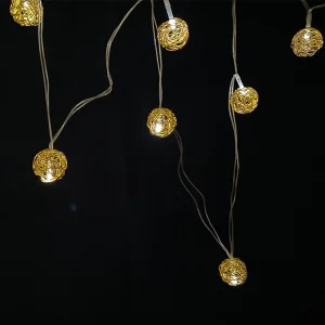 New Solar LED Iron String Lights for Garden Decoration