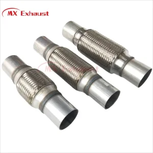 China Factory Tubo Flexible De Escape Stainless Steel Muffler Pipe Exhaust Flexible Pipe