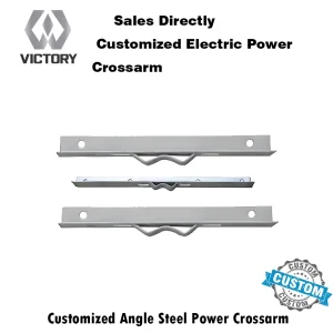 Hot-DIP Galvanized Angle Steel Power Cross Arm for High-Voltage Lines