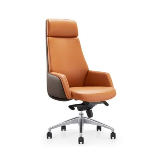 Ergonomic Leather Office Chair