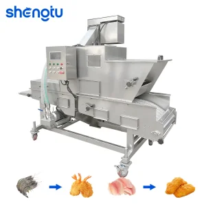 Low Waste Automatic Food Vegetable Spray Coating System Manufacturer
