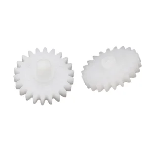 Factory Injection Molded Manufacture ABS Small Nylon Plastic Bevel Gear Plastic Dual Gear for Printer