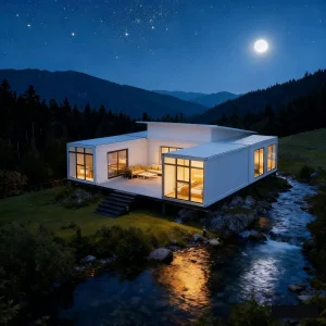 Eco-friendly steel insulated container house