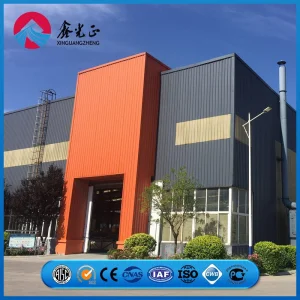 Heavy Load Assembly Operation Facility Prefabricated/Prefab Steel Structure Frame/House Building/Warehouse/Workshop