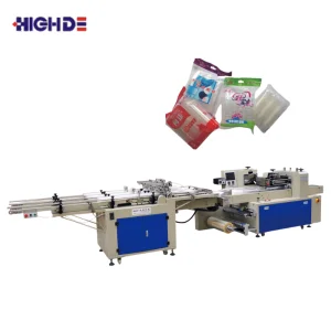 Counting Pillow Packaging Machine Automatic for Multiple Rows of Disposable Plastic Paper Cups High Speed High Output