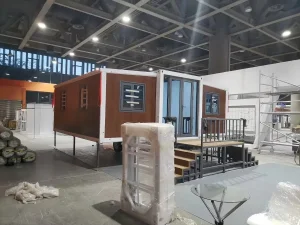 Casa Contêiner Dobrável Móvel Expandável Residencial ao Ar Livre Casa Prefabricada