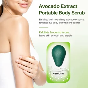 Vegan Portable Body Cream With Argan Oil Collagen Tea Tree &amp; Green Tea For Dry Skin Exfoliation &amp; Bath &amp; Face Use