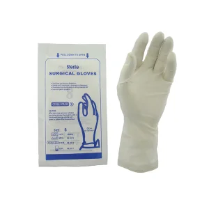 Luvas Cirúrgicas Gerais Esterilizadas Luvas Cirúrgicas Ortopédicas Tamanho 8 Grande