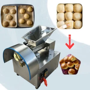 Máquina Industrial de Corte de Massa para Pizza, Máquina Divisora e Arredondadora de Massa