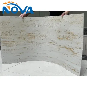 Sandstone Flexible Stone for Wall Limestone Wall Covering Slab Tile for Indoor Living Room Limestone