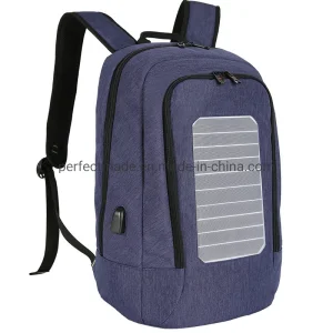 Business Laptop Smart USB Charging Solar Power Panel Backpack