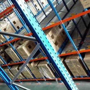 Efficient Fifo Rack System Industrial Warehouse Storage Shelves Fifo Gravity Pallet Racks Gravity Flow Racking