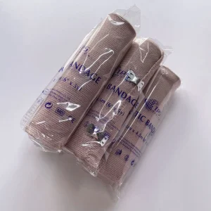 Breathable Premium High Elastic Compression Bandage Medicalcare Use Rubber High Elastic Bandage Roll