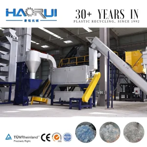 Plastic Bottle Recycling Equipment Pet Flakes Washing Line Machine