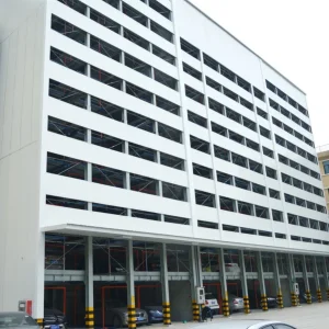 Lightweight 12 Level Puzzle Parking System with Aluminum Frame for Small Commercial Building Use