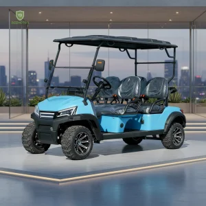 Electric Off-road Hunting Golf Cart with 4 Seats Metal Frame Curtis Controller High Speed Heavy Duty 48v Battery 90km Range