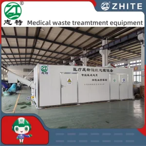 Microwave Treatment Equipment for Hospital Medical Waste Sterilization