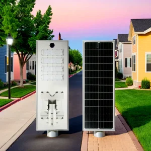 Sustainable Solar-Powered LED Street Light for Outdoor Use