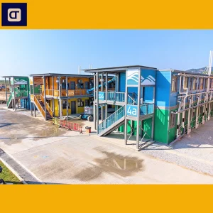 High-Rise Customized Design Modular Prefabricated Temporary Living Building for Project Construction
