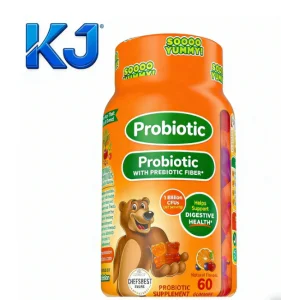 Probiotic Gummies with Prebiotic Fiber