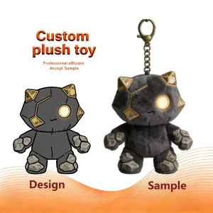 Custom Plush Toy Manufacturer Lava Monster Keychain