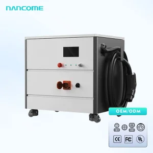 New Energy 20kw Mobile Fast Electric EV DC Car Charger Station CCS2