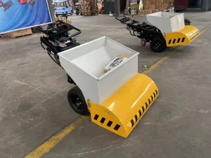 Mini Walk Behind Asphalt Paving Machine Paver for Garden Small Construction Use
