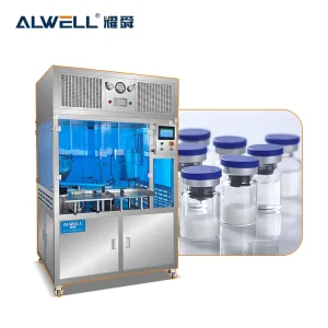 Glass Bottle Vial Washing Sealing and Capping Powder Filling Machine