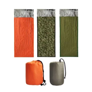 Lightweight Reflective Mylar Survival Sleeping Bag for Emergency Use