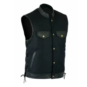 Breathable Men's Leather Vest Zipper Private Label Design Sleeveless Winter Warm Wear Wholesale High Quality OEM Service