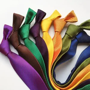 8cm Solid Color Tie