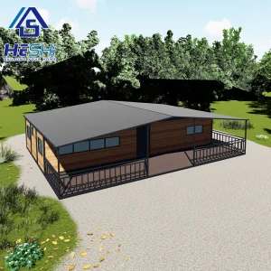 Large Expandable Prefabricated Container House with Kitchen