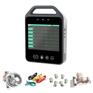 Portable 12 Channel ECG Machine/Medical Device with with WiFi/LAN Connection