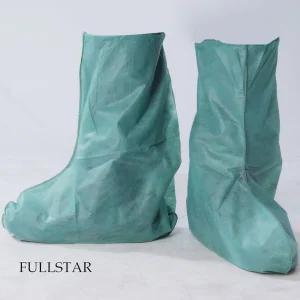 Capa protetora descartável de bota de não tecido e plástico
