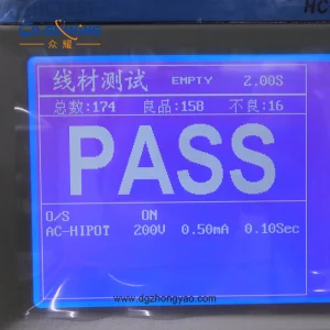 Connector Pin Bending Assembly Auto Production with 7035 Gray Paint