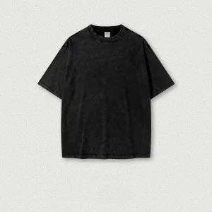 Wholesale Oversized Vintage Boxy Graphic Acid Wash T-Shirt
