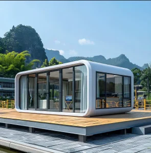 Modern Modular Steel Container House Space Capsule