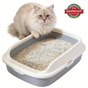 Natural Mixed Cat Litter Eco Friendly Hard Clumping Easy Cleanup