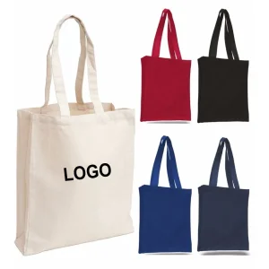 Bolsa de lona personalizada impresa a todo color